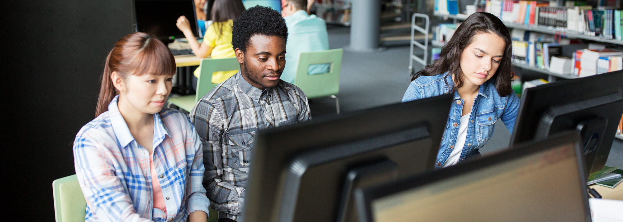 Access blog image 2 Students working at computers